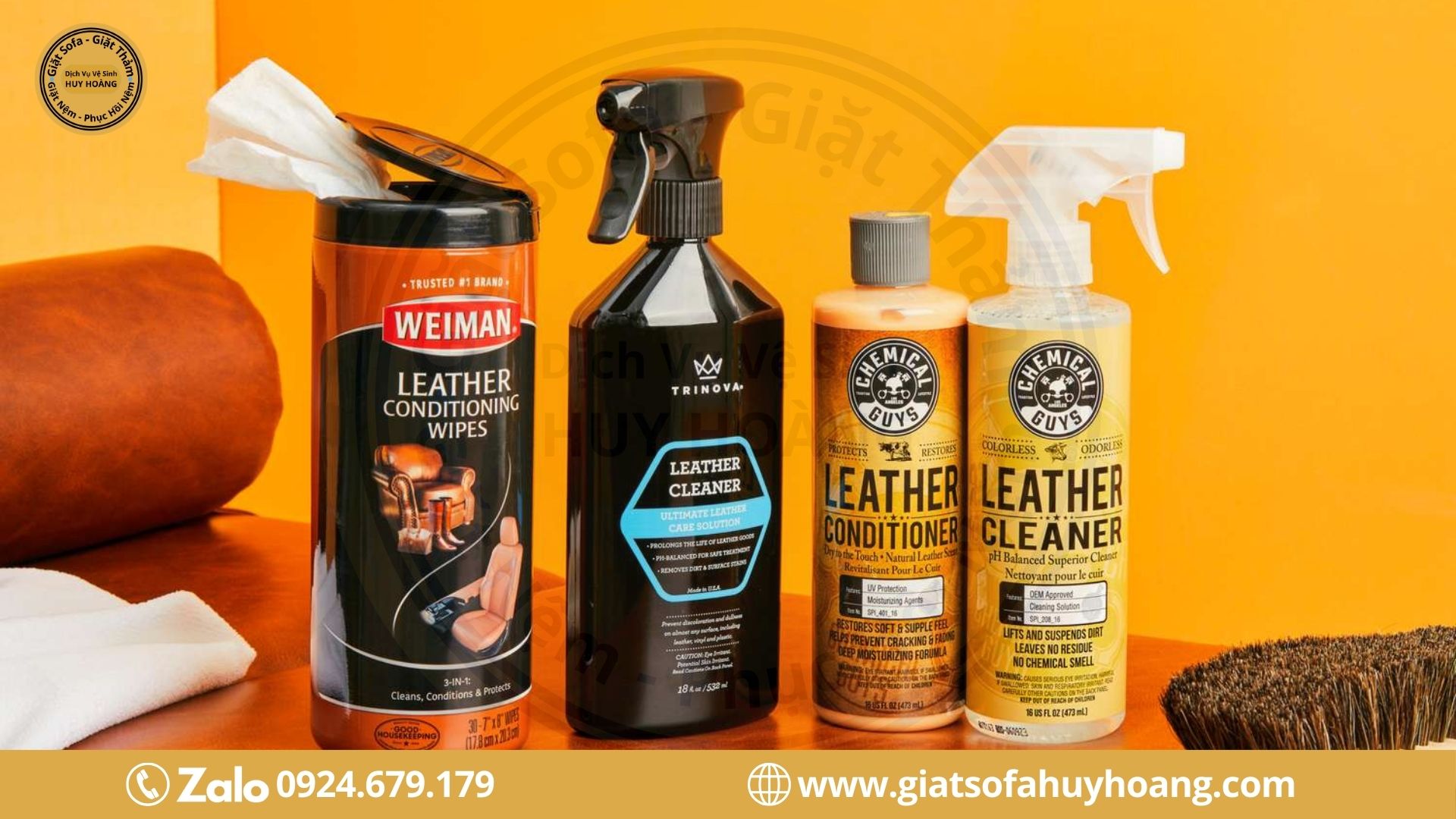 Dung dịch vệ sinh sofa da Leather Sofa Cleaner