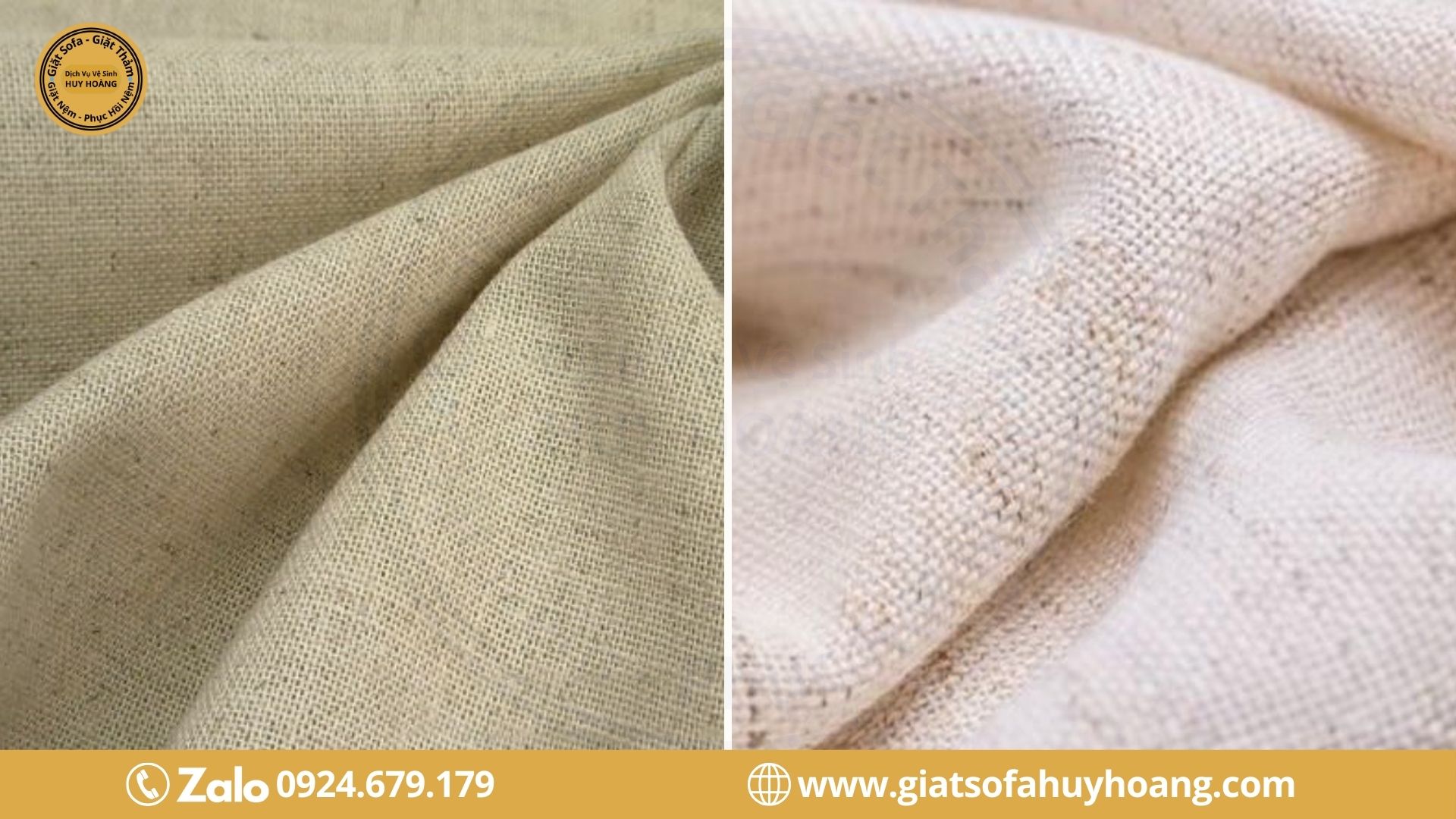 Chất liệu vải bọc ghế sofa canvas
