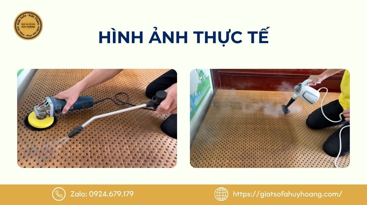 Tại sao nhiều khách hàng chọn Huy Hoàng để giặt nệm tại nhà?