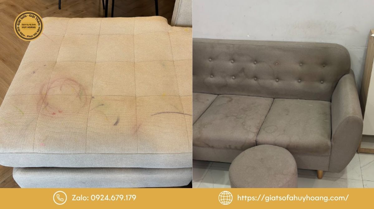 Dấu hiệu cho thấy đã đến lúc cần giặt ghế sofa