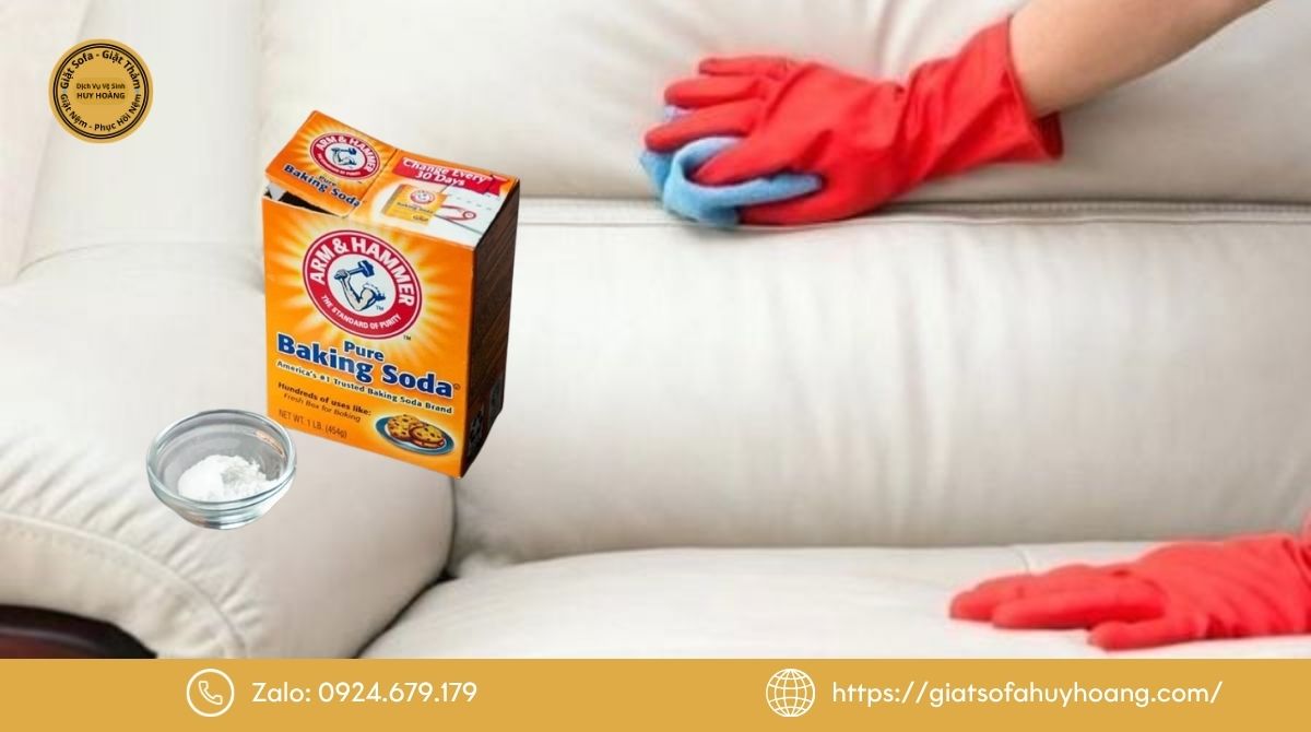 Sử dụng baking soda