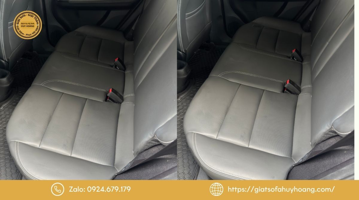 Dịch vụ vệ sinh ghế ô tô bị khách ói tại TP.HCM